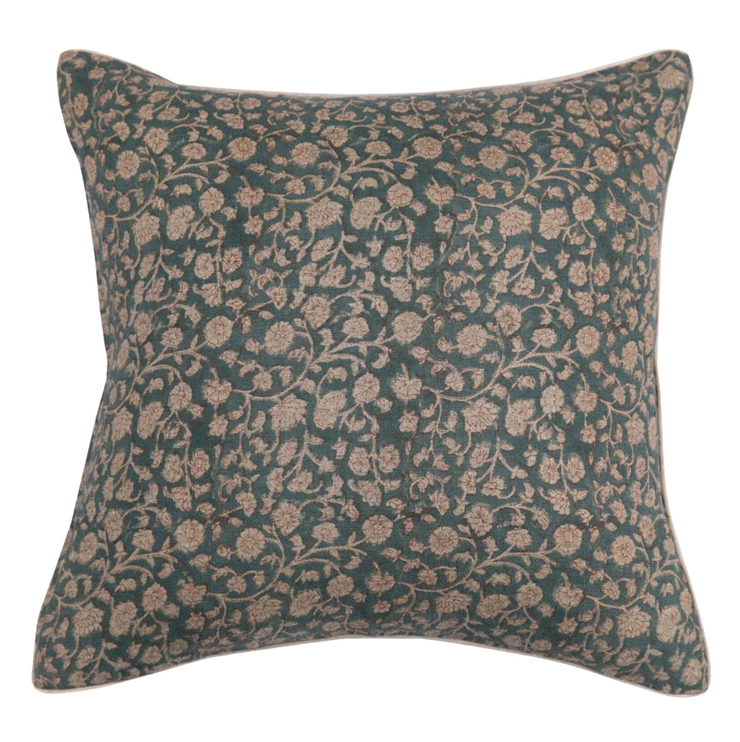 Keya Pillow Cover in Teal