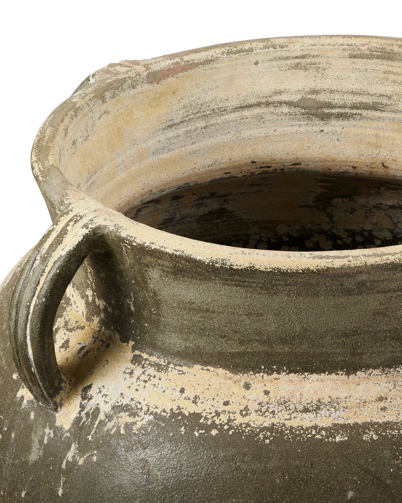 Agrigento Antique White Planter