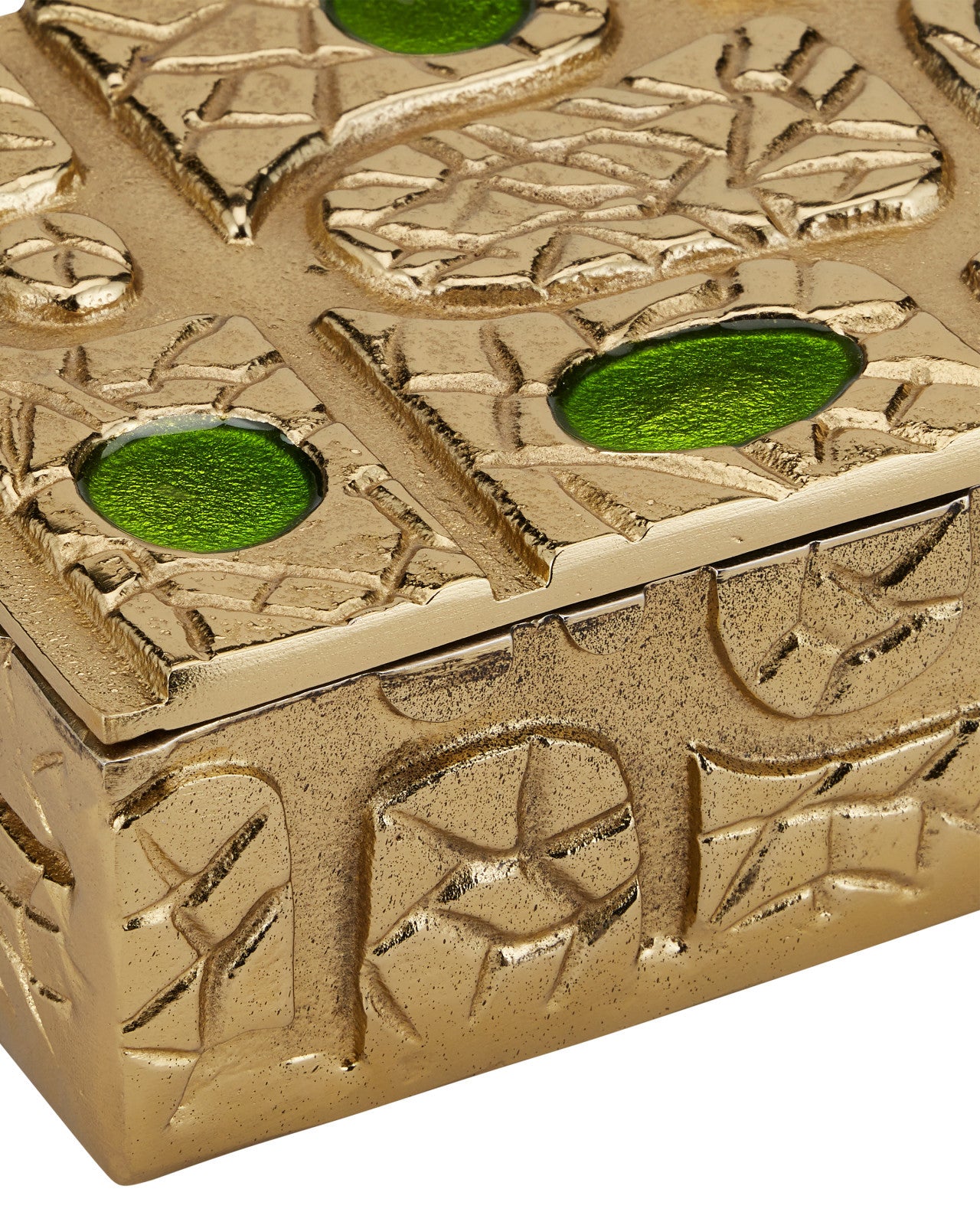 Beau Monde Gold & Green Box