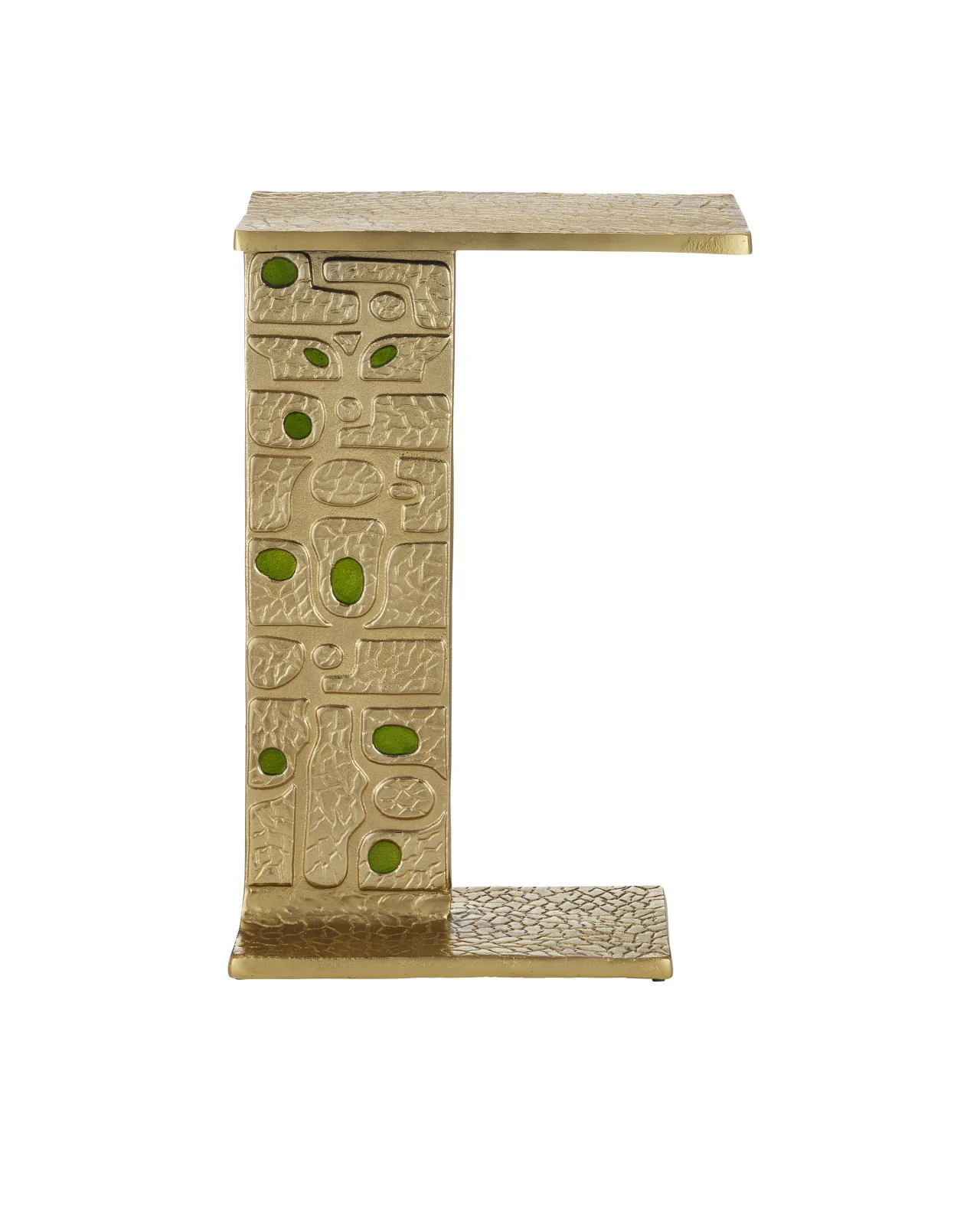 Beau Monde Gold & Green C Table