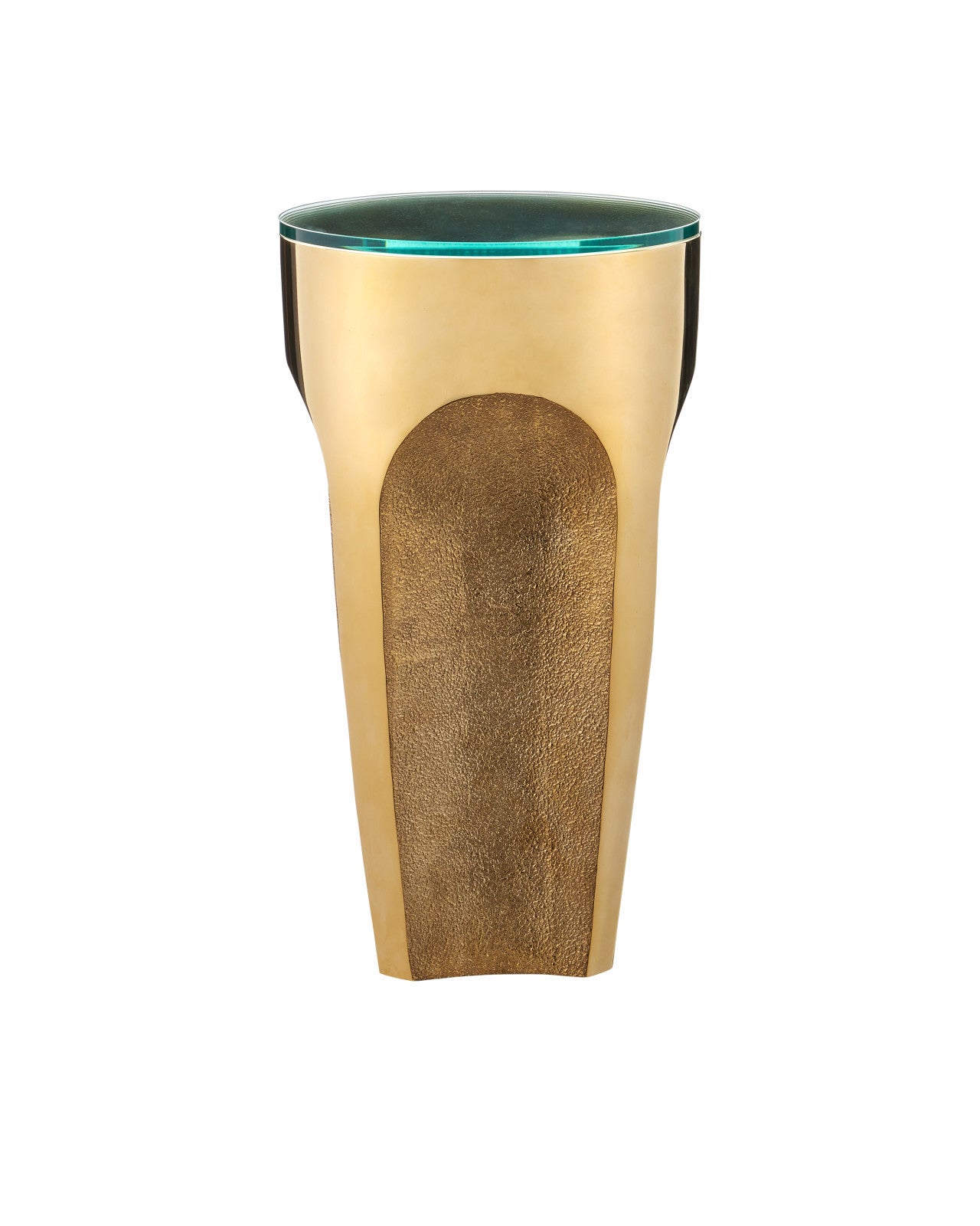 Lemy Brass Drink Table