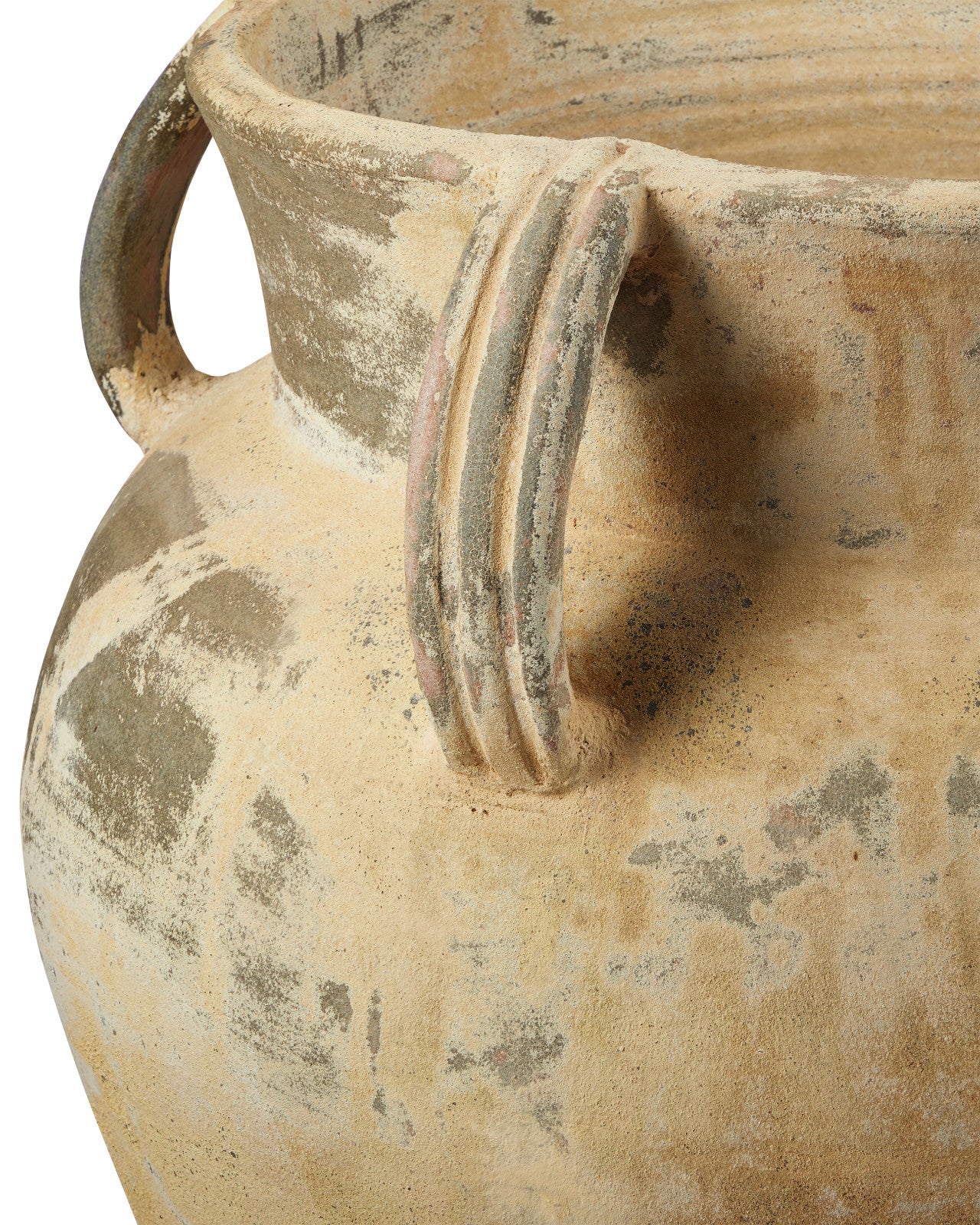 Agrigento Antique White Planter
