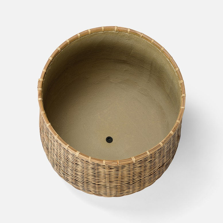 MOSLEY ROUND PLANTER SET OF 2