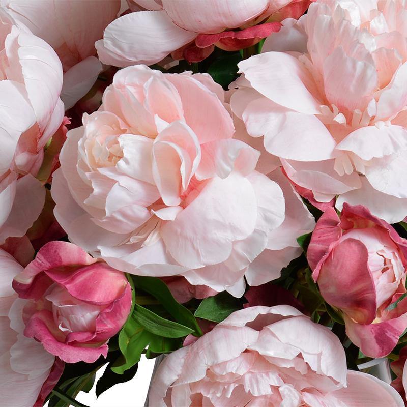 ARTIFICIAL LARGE PINK PEONY BOUQUET