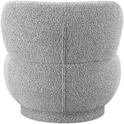 Cindi Boucle Accent Chair - Grey