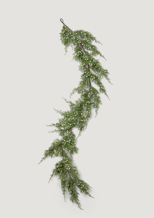 Deluxe Artificial Oregon Juniper Berry Garland - 48"