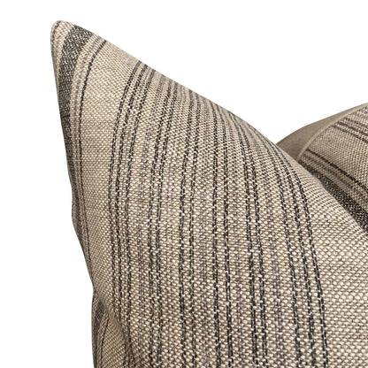 Designer Clay McLaurin Dash Pillow Cover in Jet