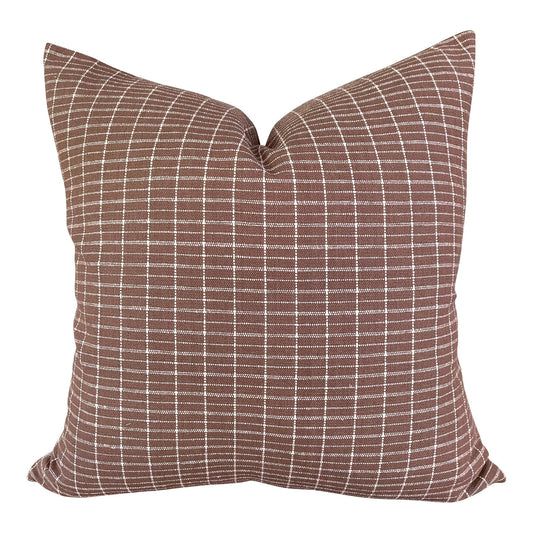 Kufri Hiroki Designer Pillow in Dusty Mauve