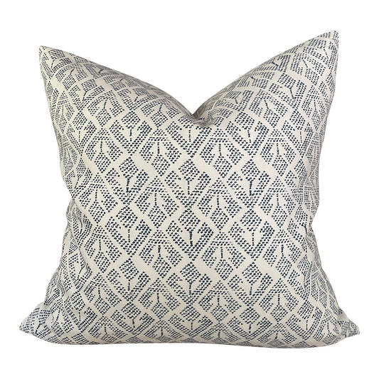 Designer Pillows Carolina Irving 'Patmos' in Pillow in Indigo