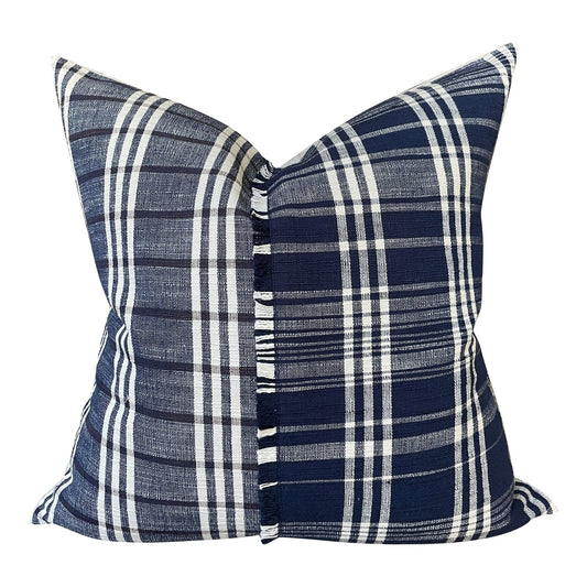 Designer Masaru in Indigo Designer Pillow