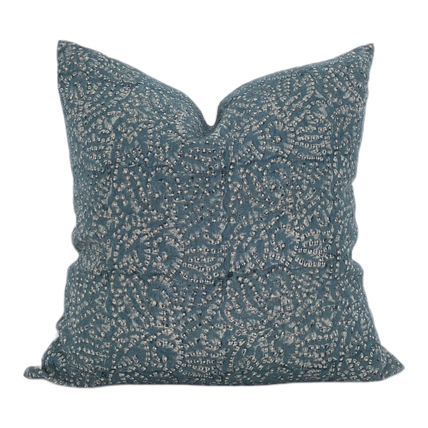 Designer Nur in Teal Pillow Cover