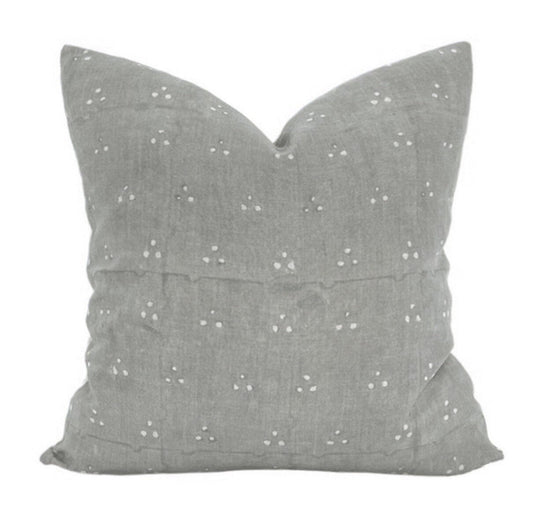 Designer Nishaan Blue Pillow Cover