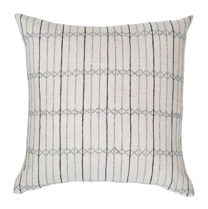 Designer Clay McLaurin Twine Pillow Cover in Indigo