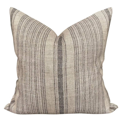 Designer Clay McLaurin Dash Pillow Cover in Jet