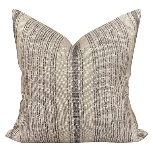 Designer Clay McLaurin Dash Pillow Cover in Jet