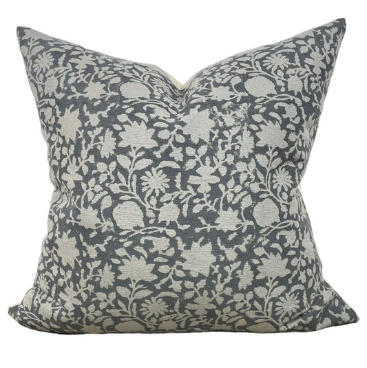 Designer "Maywood" Floral Pillow Cover