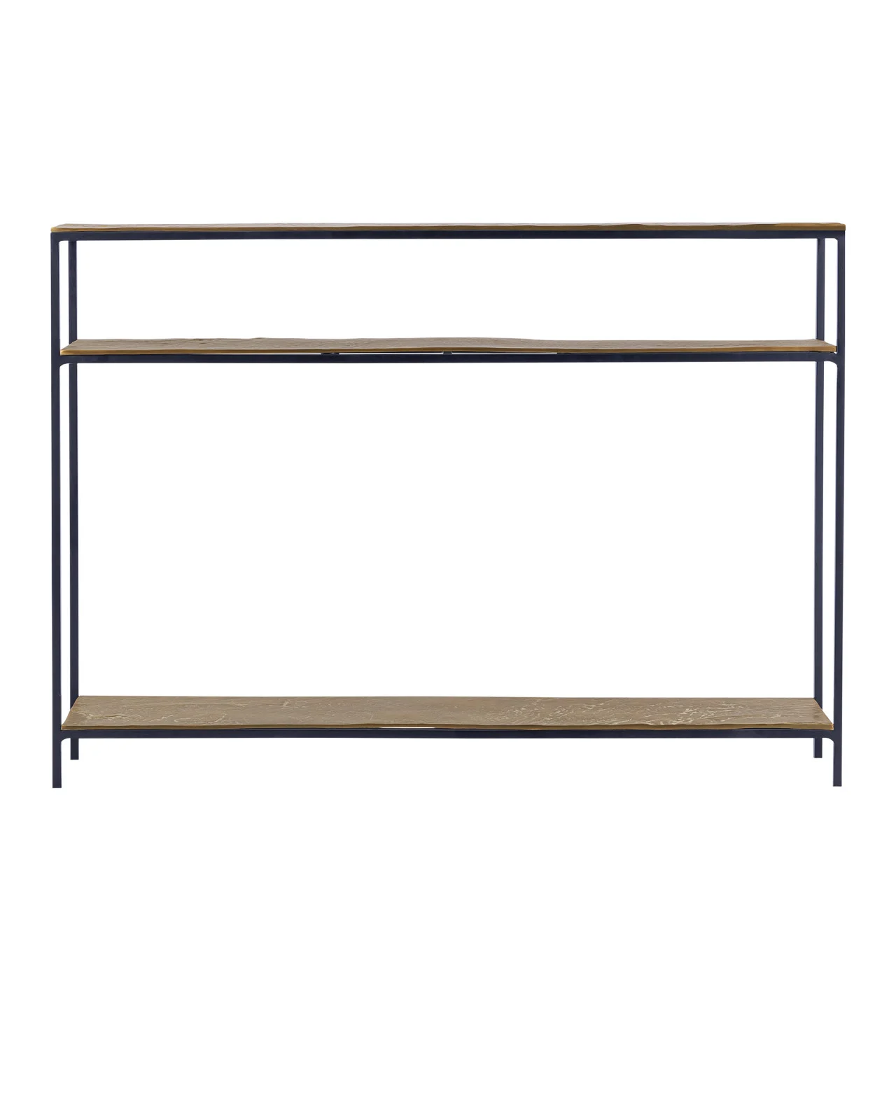 Lathi Brass Console Table