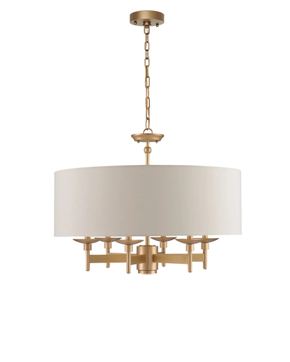 Bering Brass Semi-Flush Mount