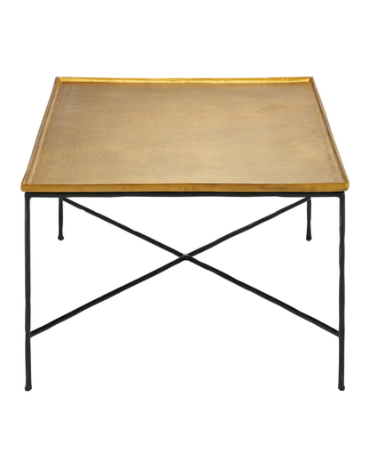 Boyles Brass Cocktail Table