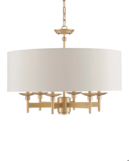 Bering Brass Semi-Flush Mount