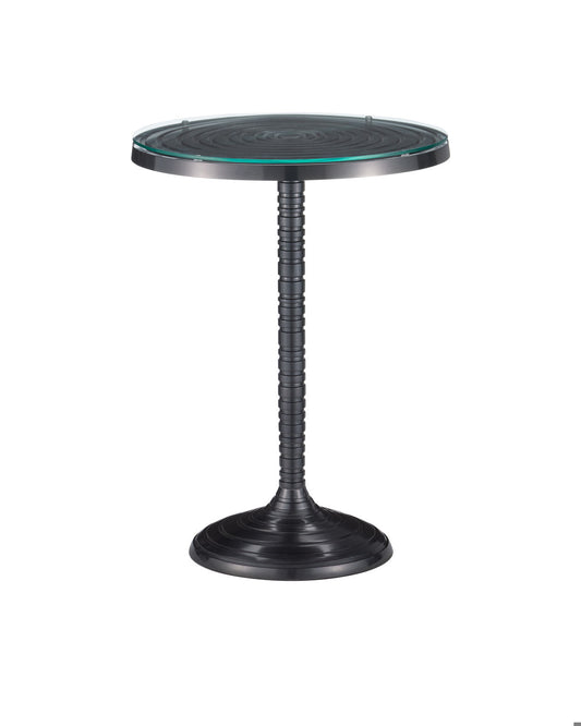 Erno Black Accent Table