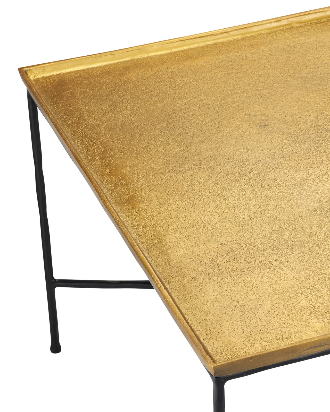 Boyles Brass Cocktail Table