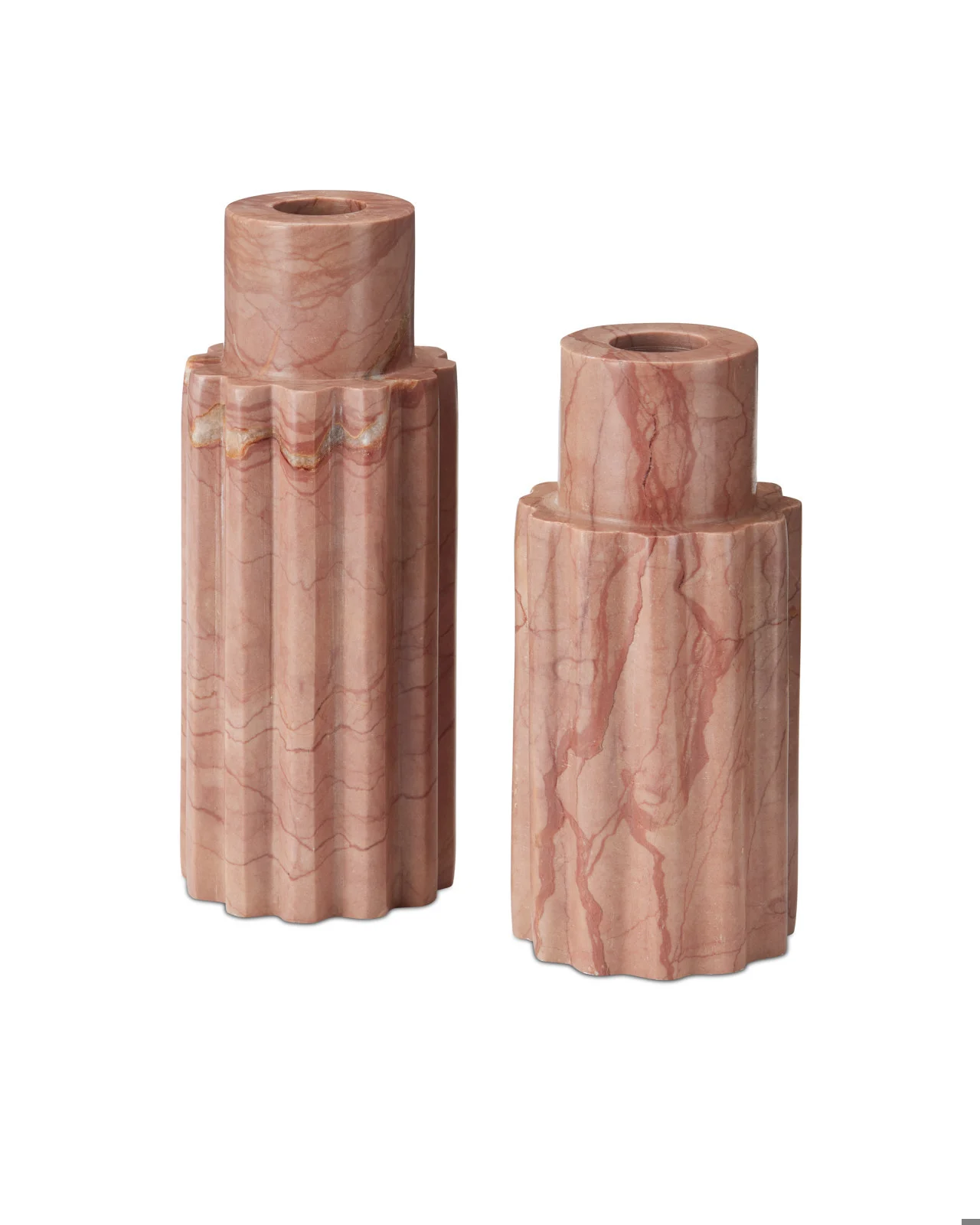 Penrose Pink Candle Holder Set of 2