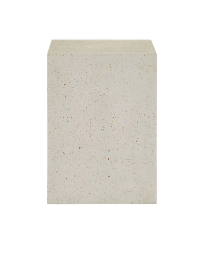 Carson Ivory Terrazzo Accent Table