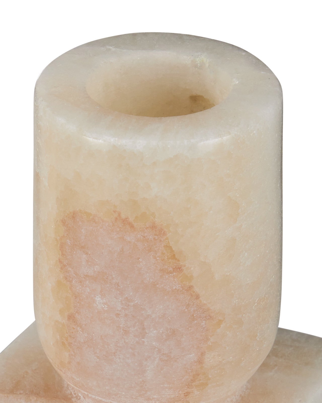 Lithos Ivory Candle Holder Set of 2