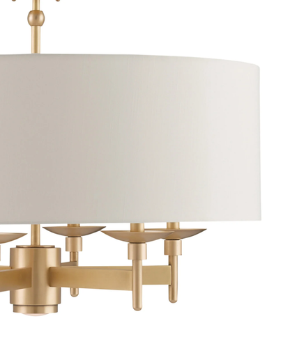 Bering Brass Semi-Flush Mount