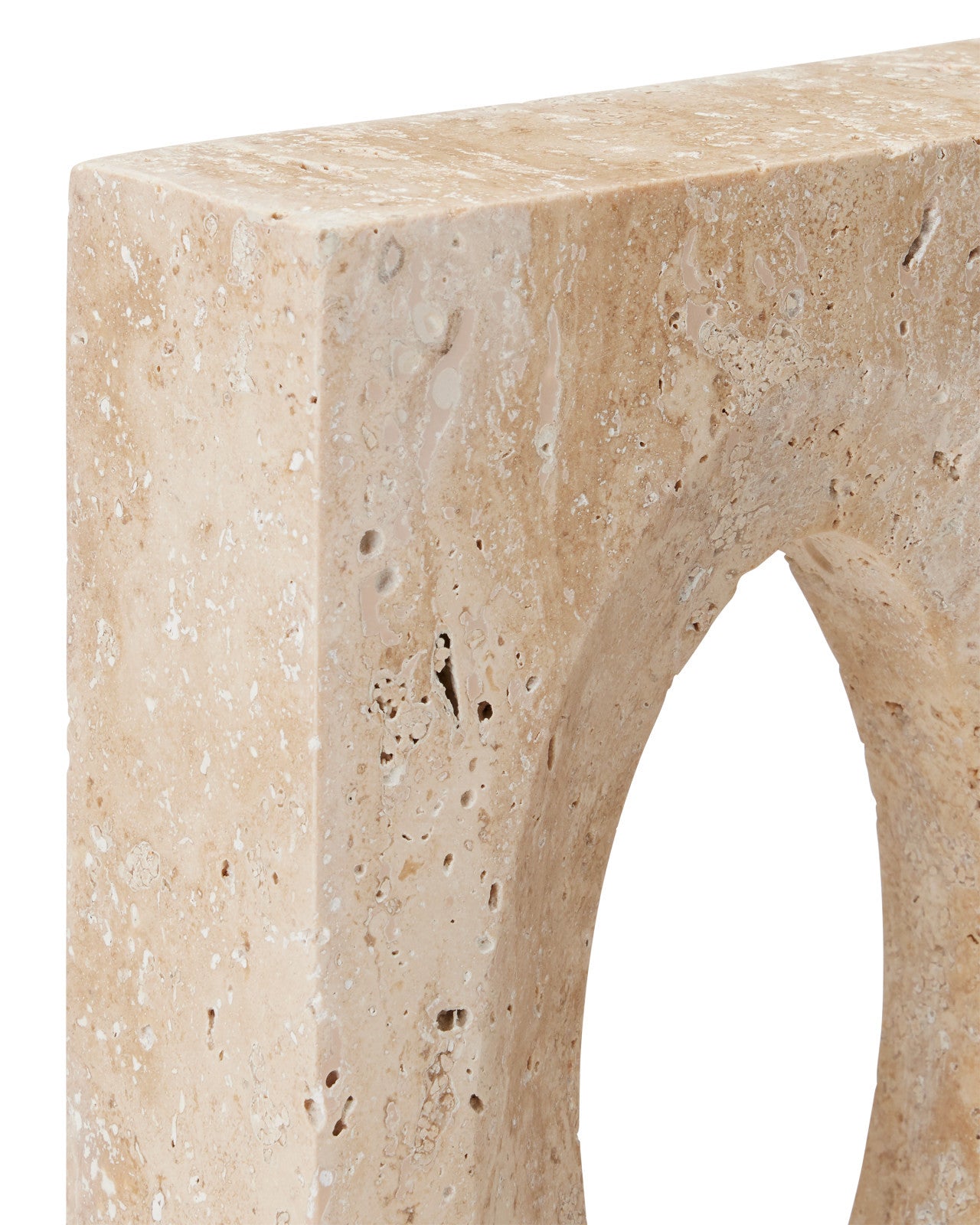 Demi Travertine Bookends Set of 2