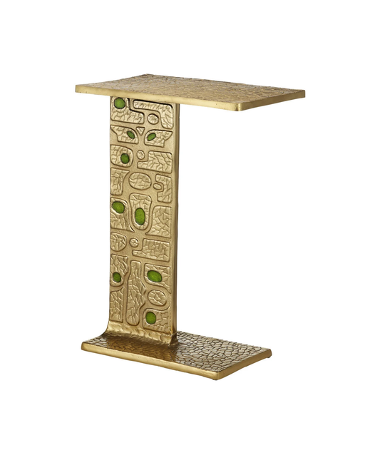 Beau Monde Gold & Green C Table