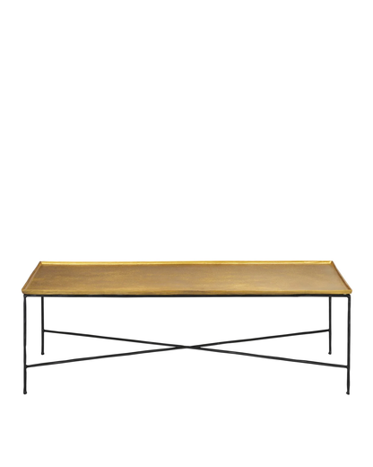 Boyles Brass Cocktail Table