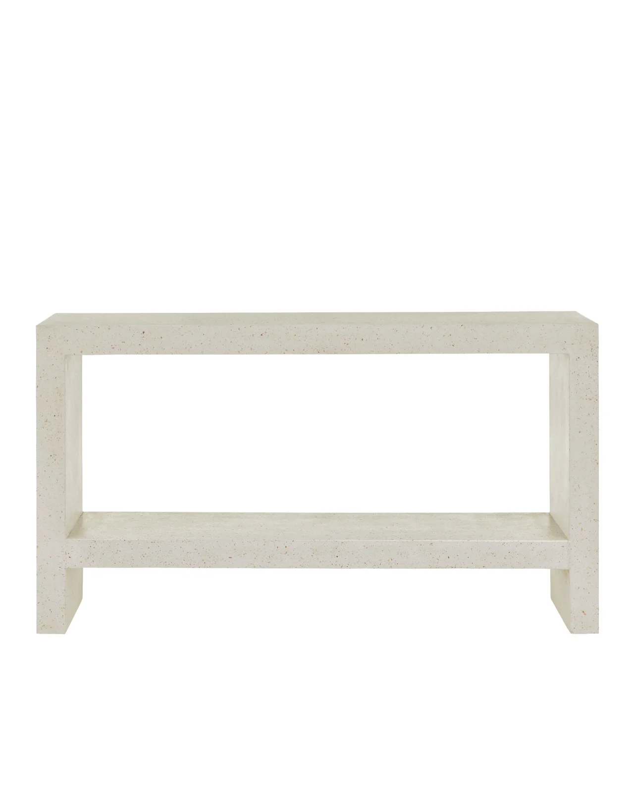 Carson Ivory Terrazzo Console Table